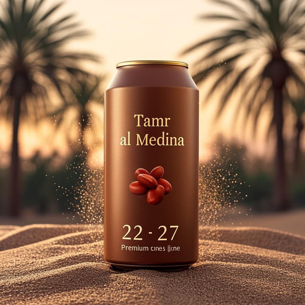 canette ambre soleil desert