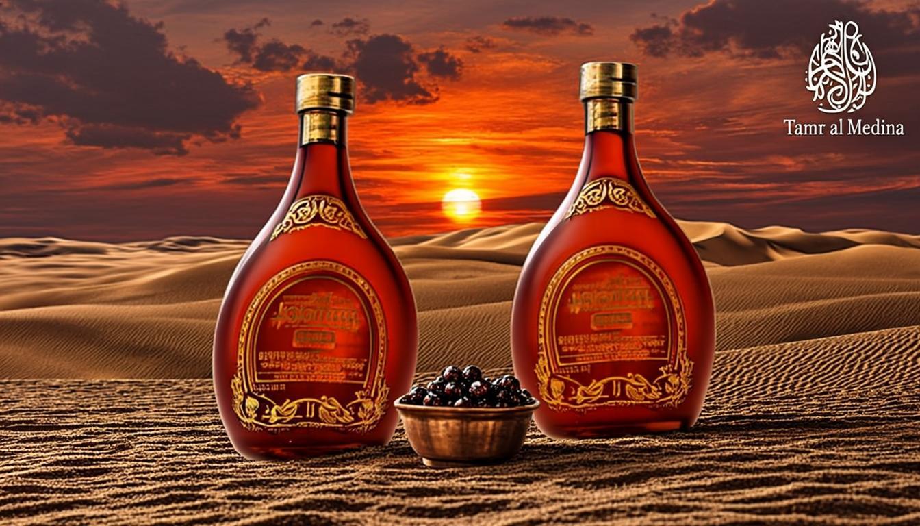 duo bouteilles sable coucher soleil