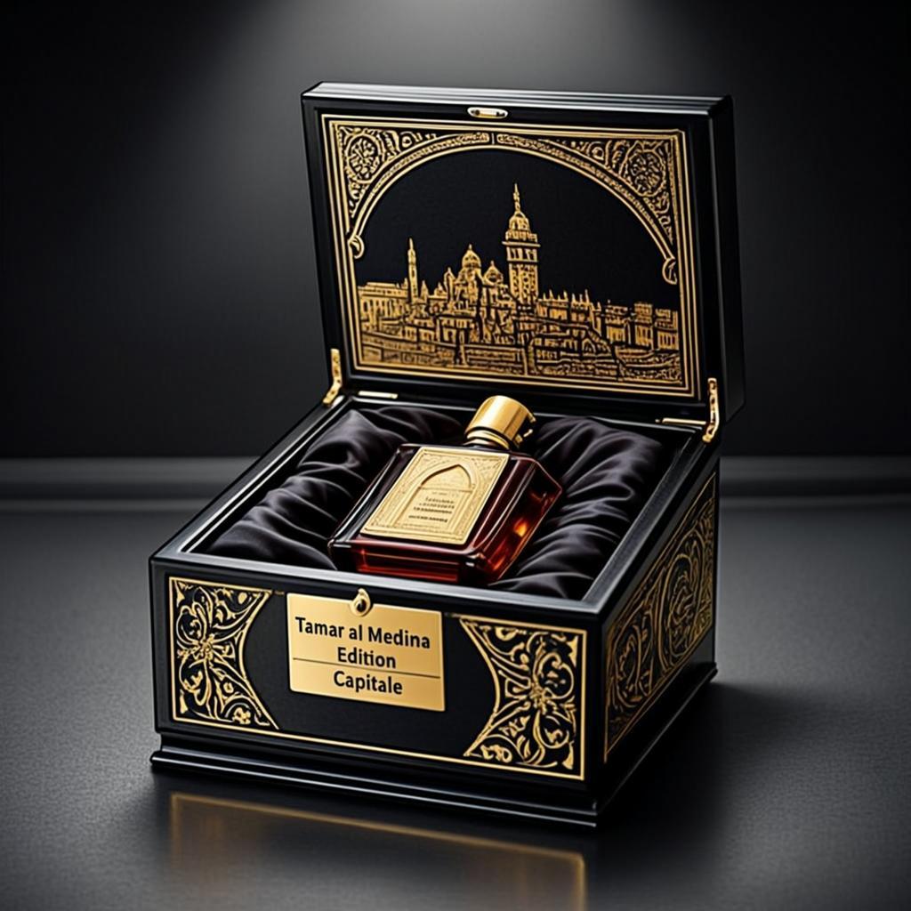 coffret capitale or noir