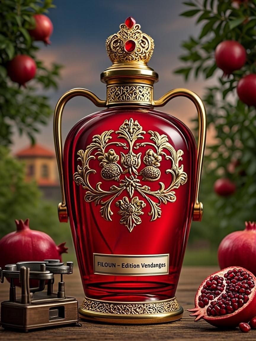 amphore gravure vendanges or