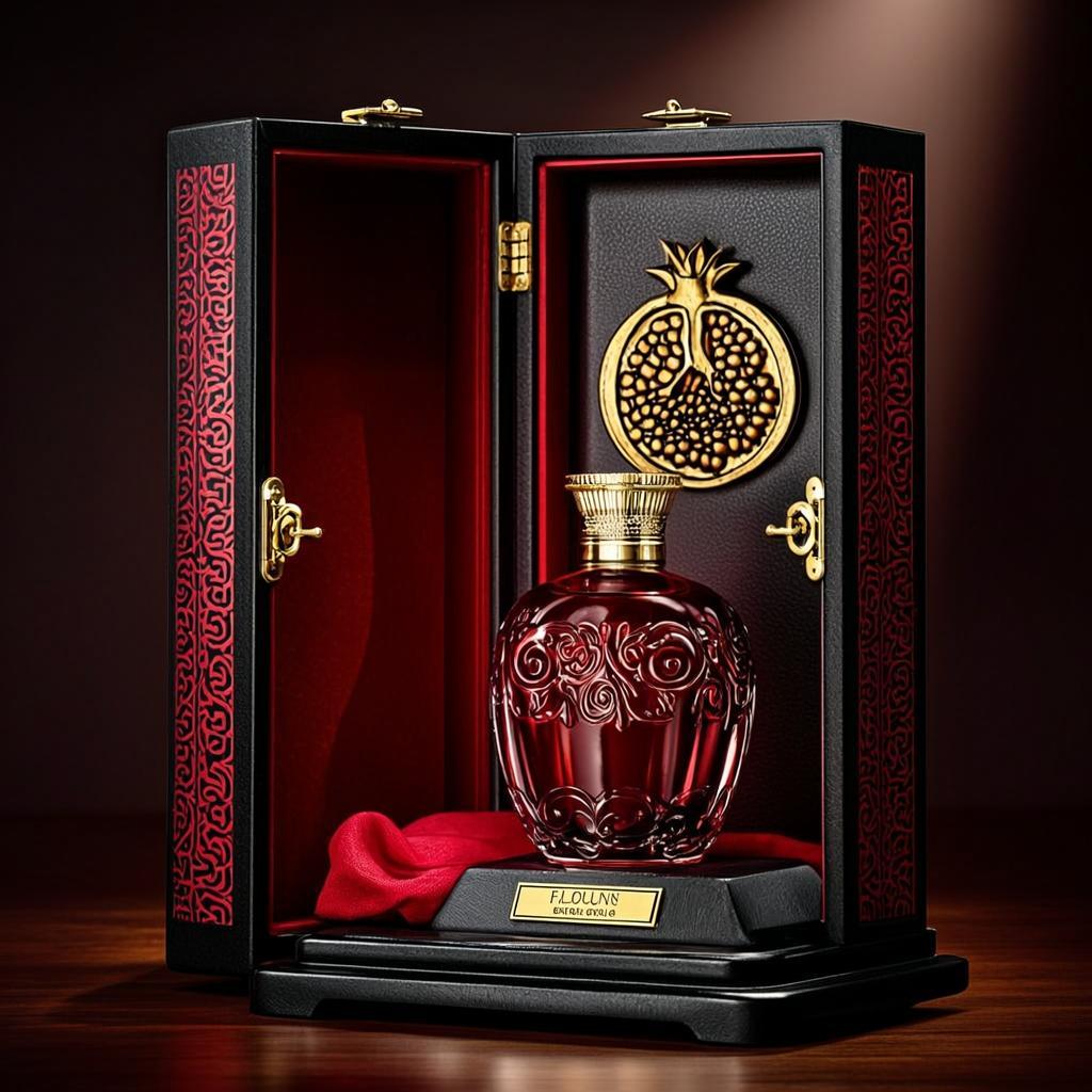 coffret capitale rouge noir