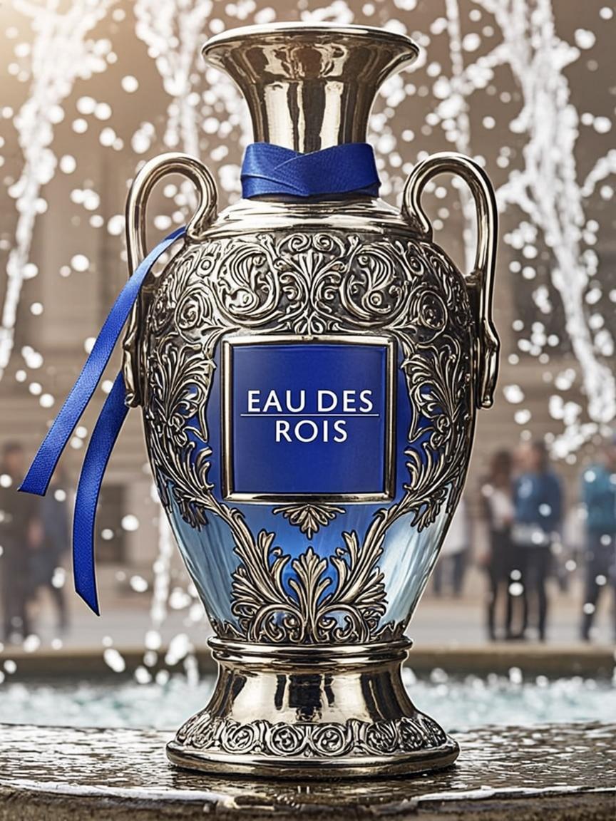 amphore argent bleu fraicheur