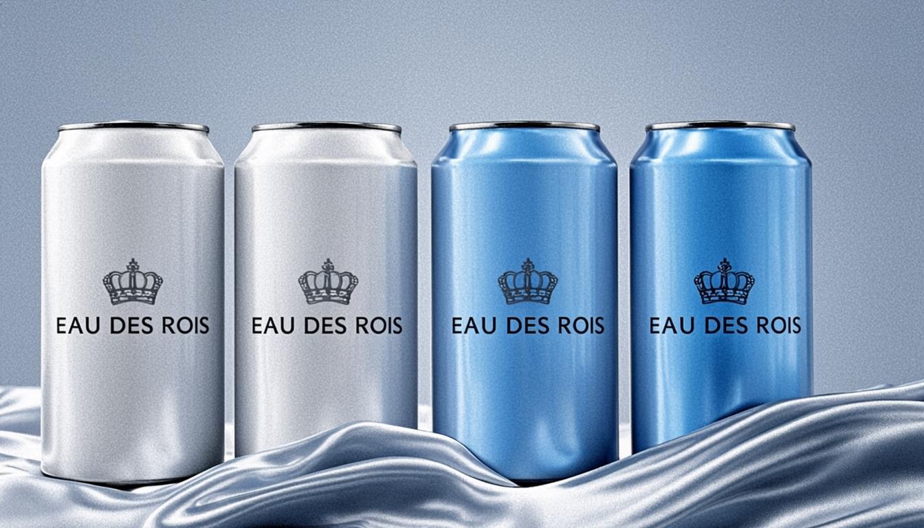 quatuor canettes nuances saphir