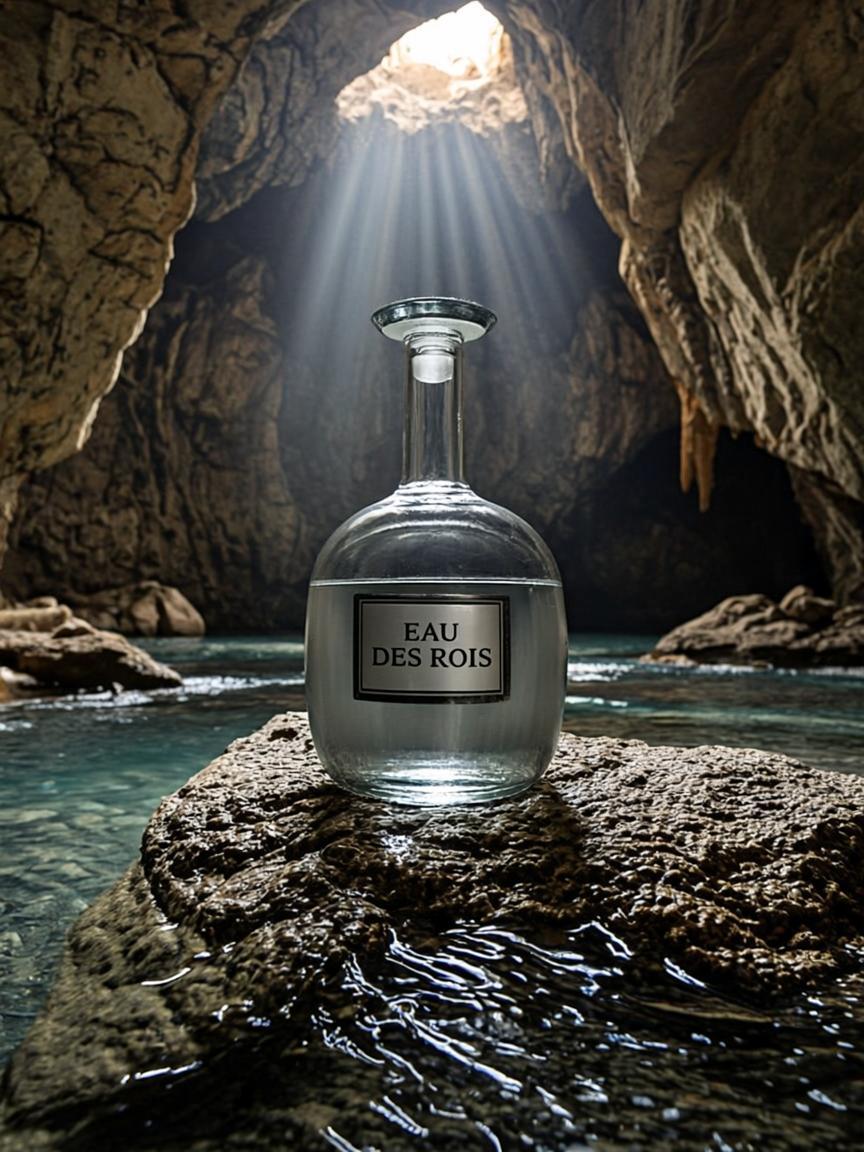 source souterraine flacon ancien