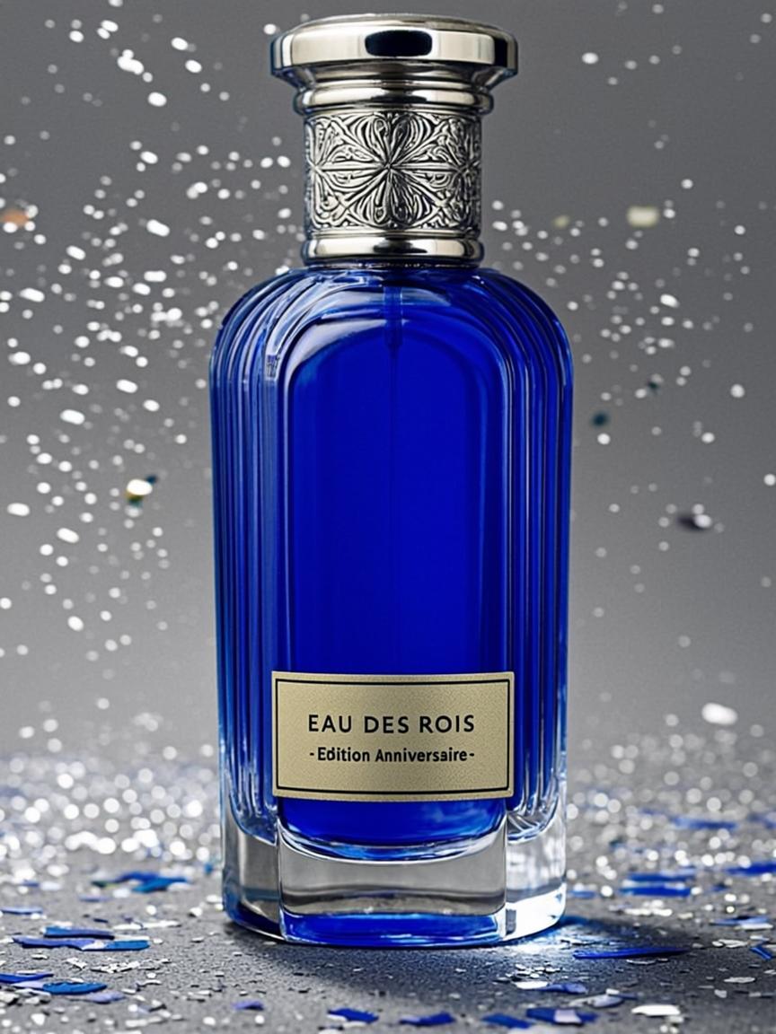 bouteille anniversaire saphir doree