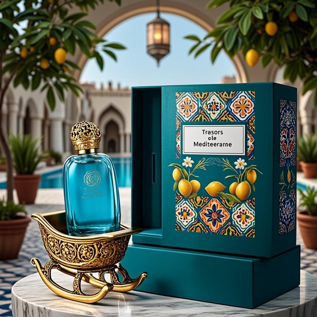 coffret capitale laque turquoise