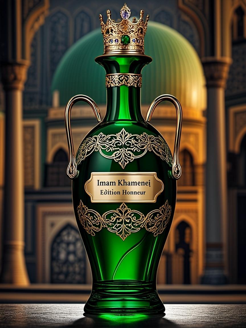 amphore vert persan isfahan