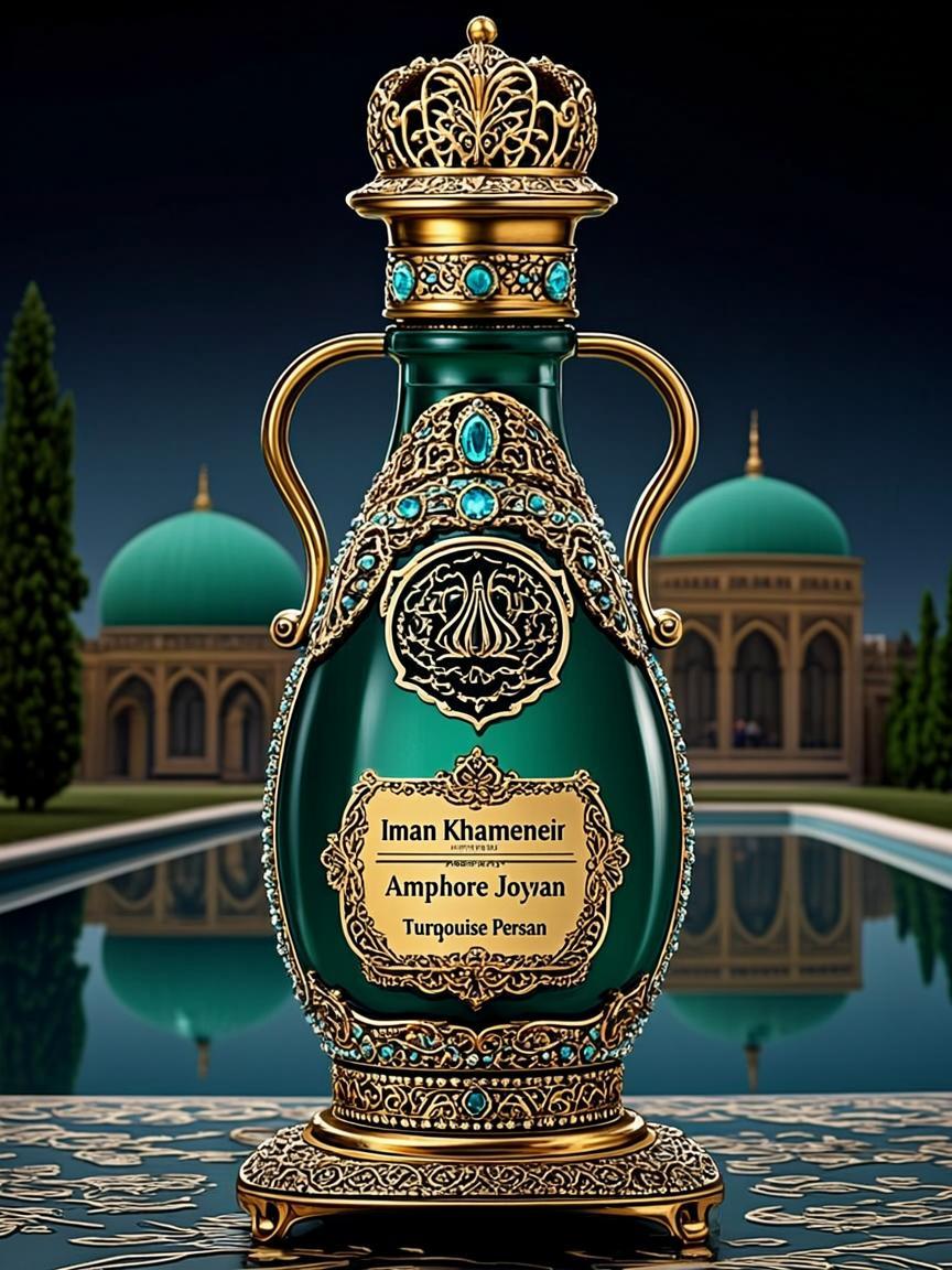 amphore joyau turquoise persan