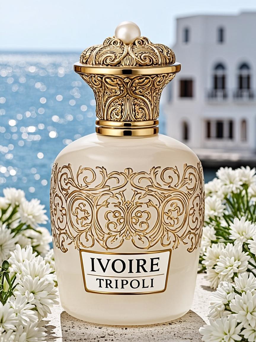 bouteille ivoire arches blanches